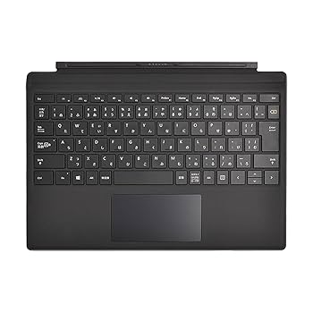 Microsoft - Microsoft マイクロソフト純正タイプカバー型番FFM-00019ブラック Amazon.co.jp: Surface Go タイプ カバー ブラック（英字配列